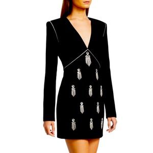 💗EXQUISITE💗DAVID KOMA HANGING CRYSTAL EMBELLISHED MOTIF MINI SAKS FIFTH AVENUE